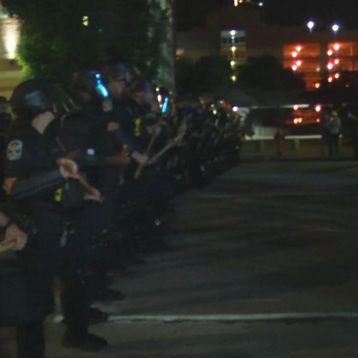 Protesters gather in downtown Louisville demanding justice for Breonna Taylor